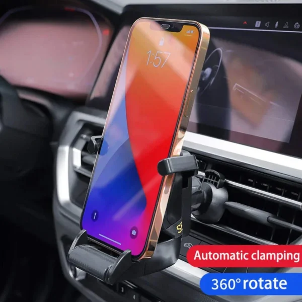 Racing Seat Car Phone Holder Mount Suction Cup Stand for iPhone Samsung