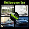 Buy Automotive Car Oil Film Cleaning Brush with 150ml Glass Oil Film Remover for Windshield & Windows