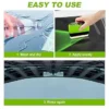 Buy Automotive Car Oil Film Cleaning Brush with 150ml Glass Oil Film Remover for Windshield & Windows